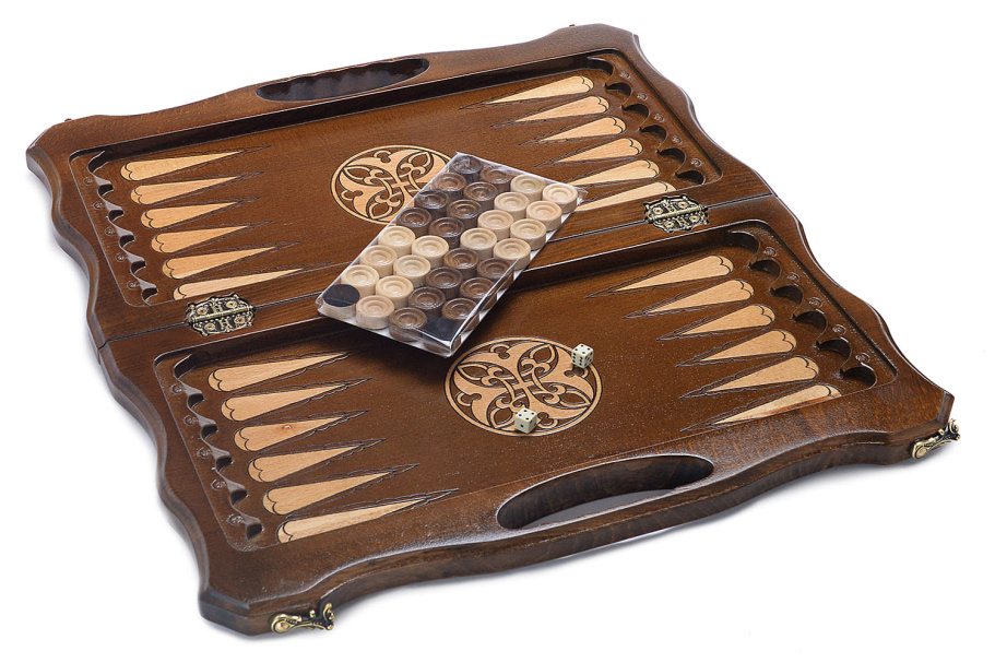 Шахматы + нарды резные "Фетис"  40, Harutyunyan купить в Ростове-на-Дону