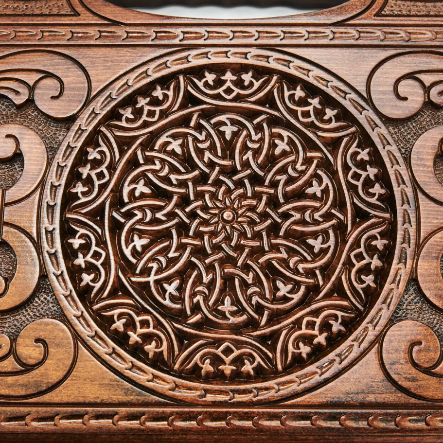 Нарды резные Агнес "Ламбрекен" большие, 60 купить в Ростове-на-Дону