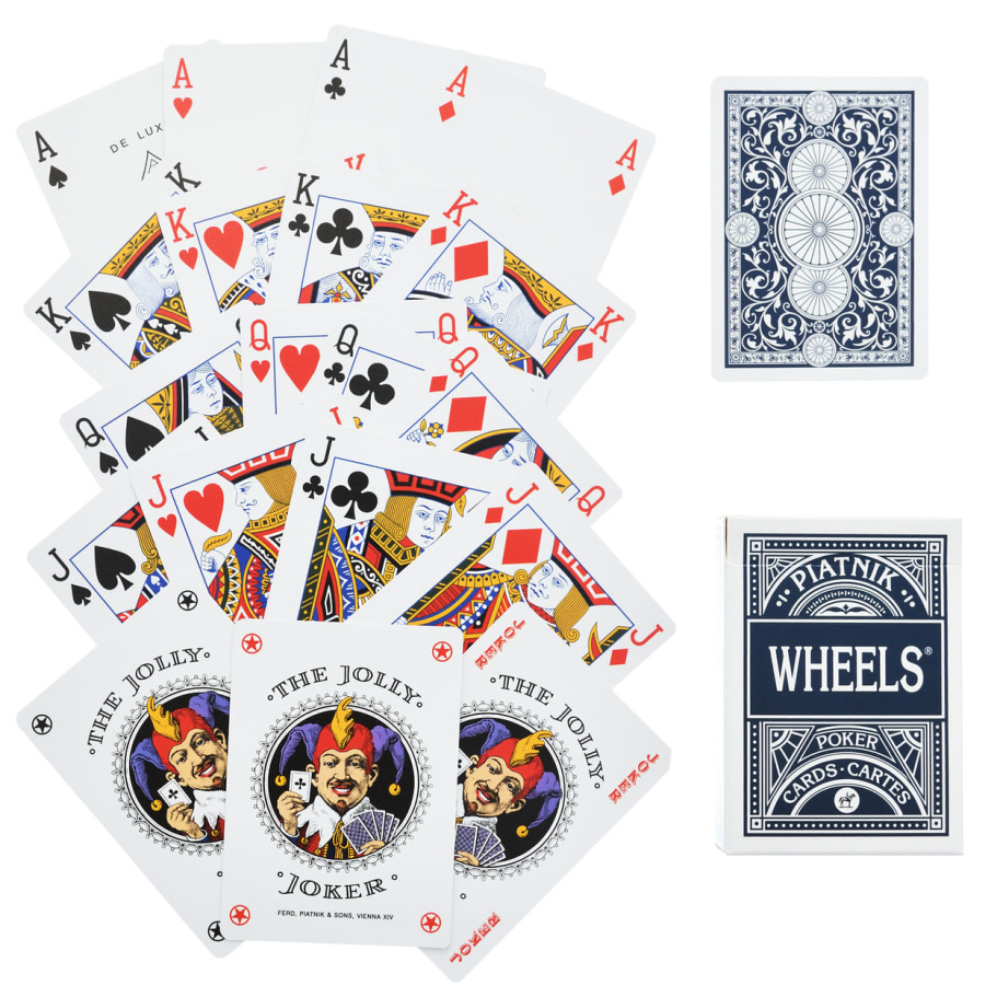 Карты игральные "Вилс" синяя рубашка, 55 карт купить в Ростове-на-Дону