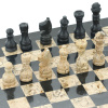 Шахматы из камня "Илион" мрамор и ракушечник 25 купить в Ростове-на-Дону
