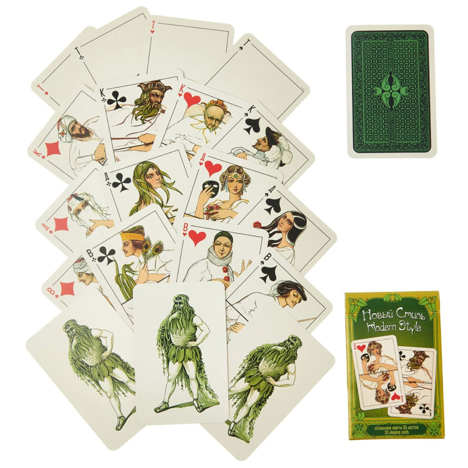 Карты игральные "Новый Стиль" , 55 карт купить в Ростове-на-Дону