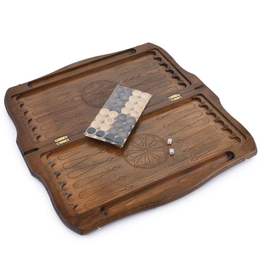 Нарды резные "Многогрань" большие 60, Sargsyan купить в Ростове-на-Дону